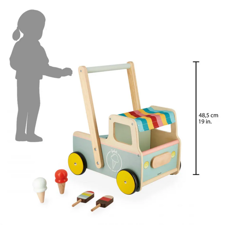 Chariot de marche Marchand de glaces