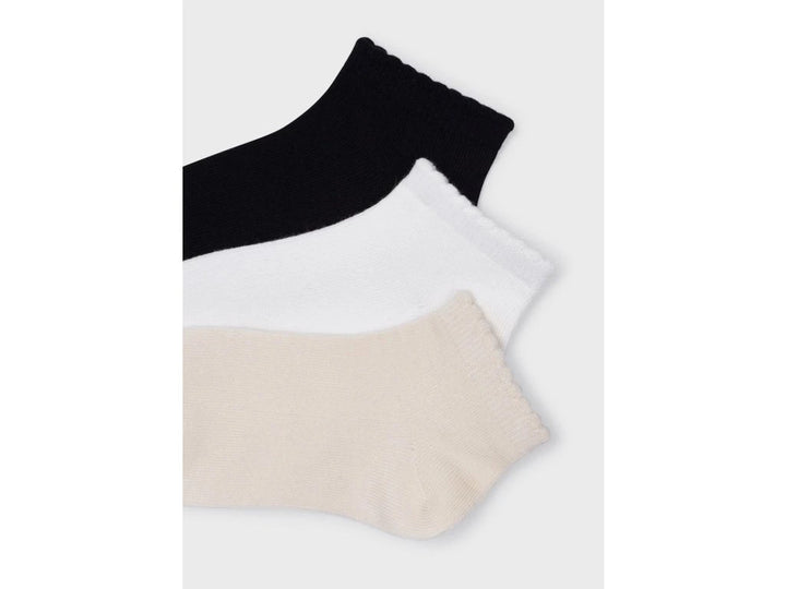 Chaussettes paquet de 3 Noir