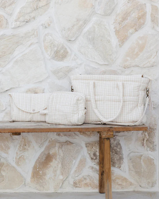 Sac à couches avec matelas à langer Oat Check
