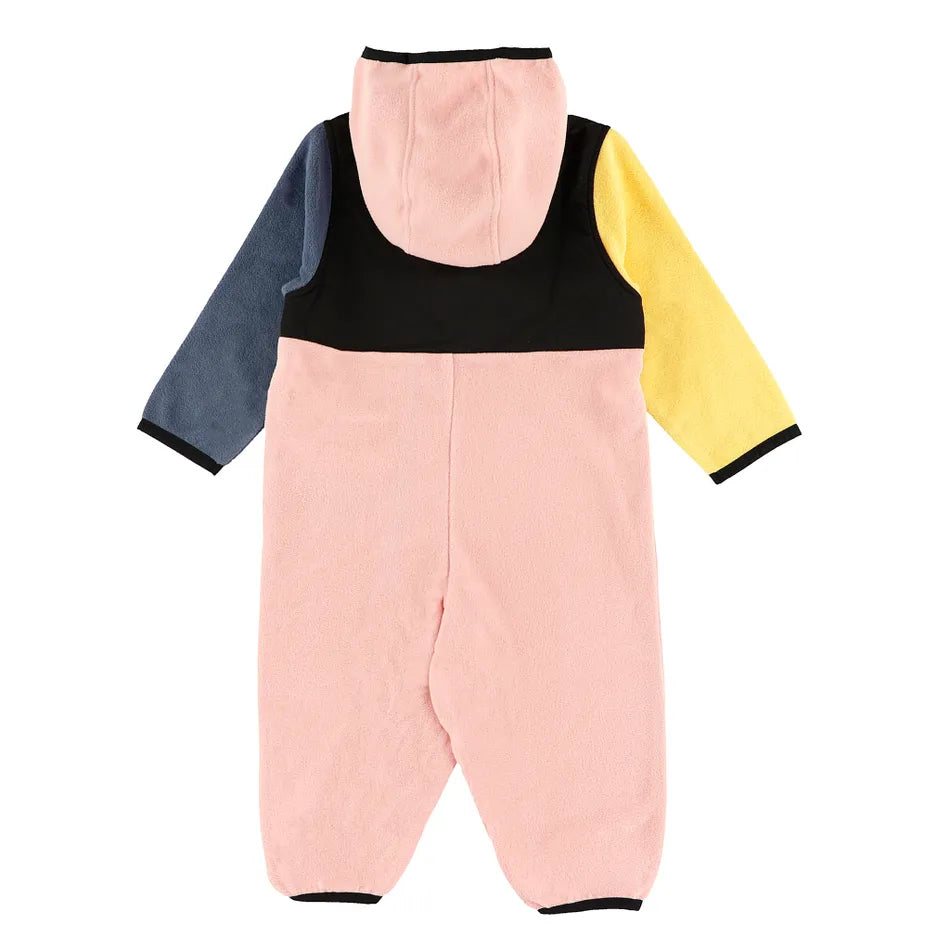 Combinaison en polar - Coral Blush