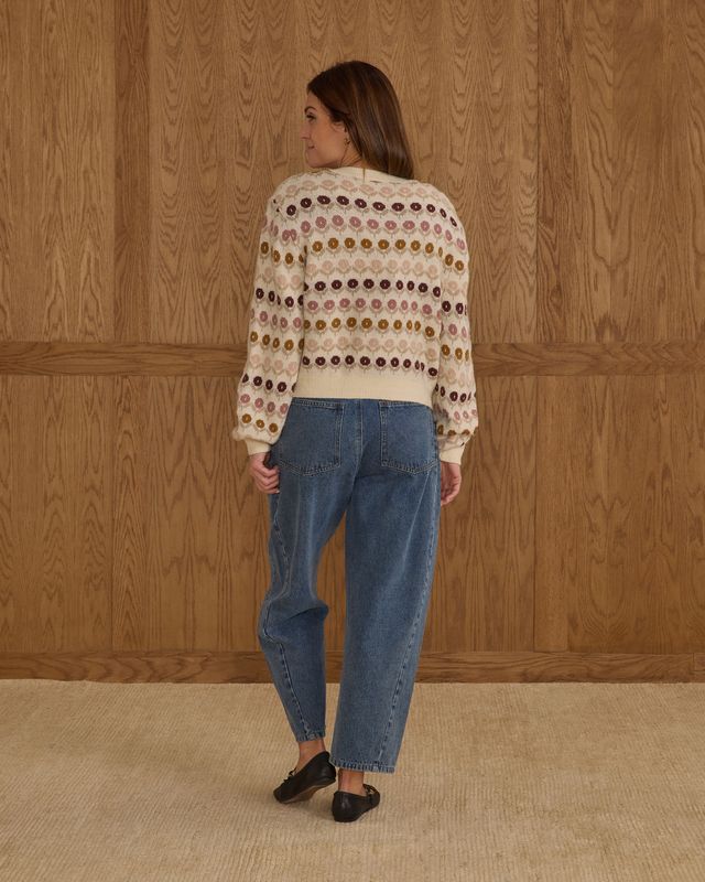 Cardigan Cheyenne - Floral Jacquard (femme)
