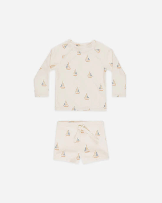 Ensemble de piscine Voiliers (chandail et short)
