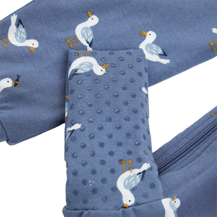 Pyjama une pièce convertible à imprimé de mouettes