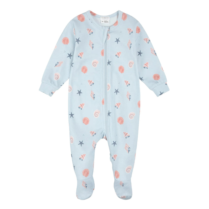 Pyjama une pièce à imprimé de coquillages