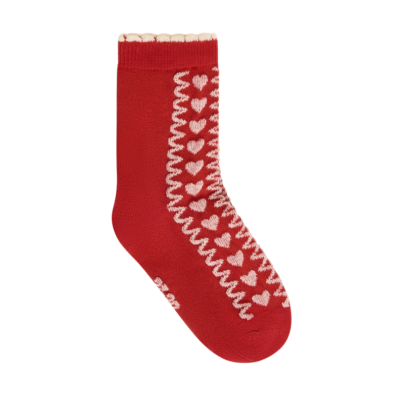 Paquet de 3 paires de chaussettes à rebords frisotés - Noël