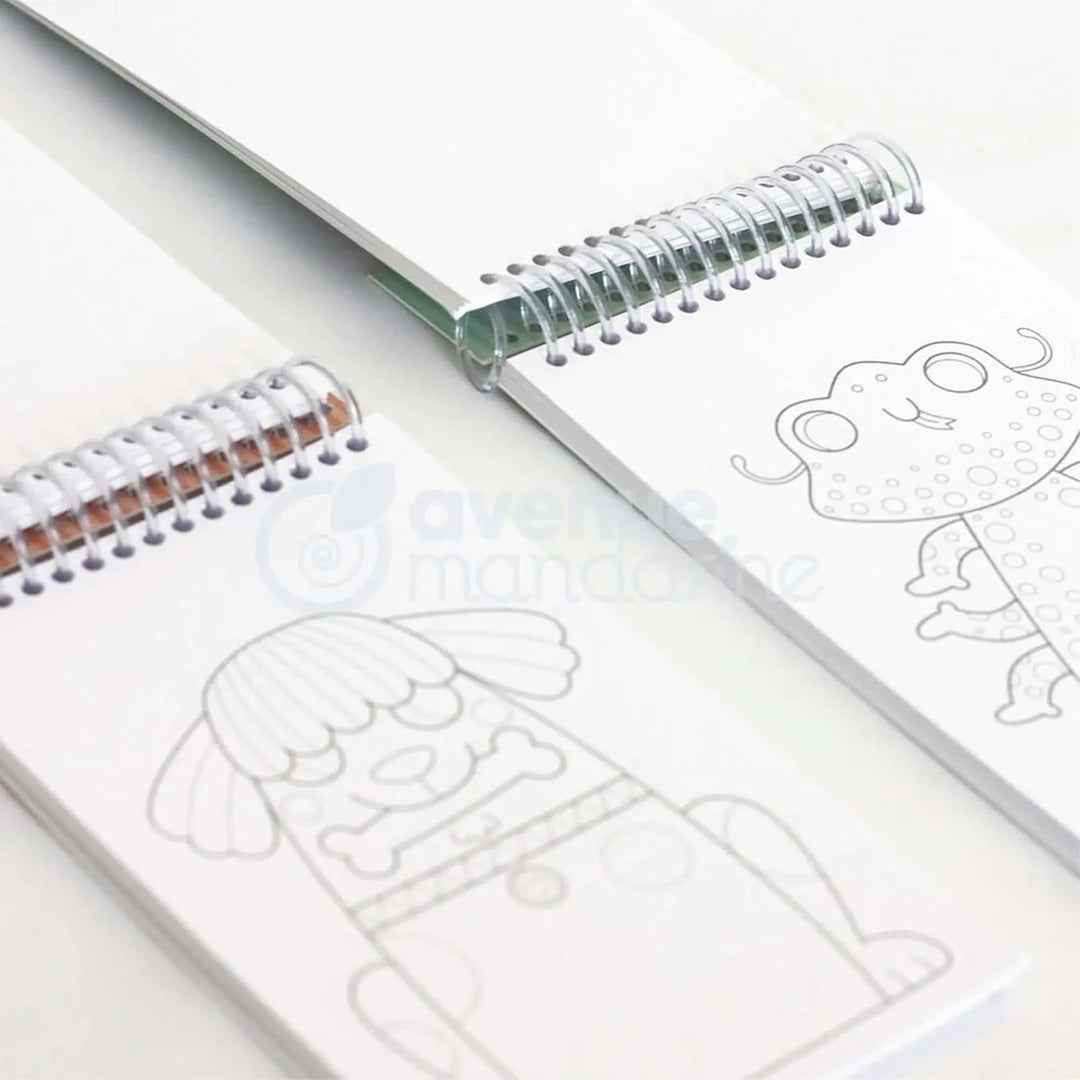 Carnet de marionnettes Graffy - Prince et Princesse