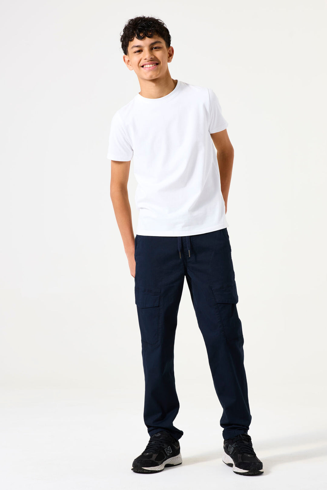 Pantalon cargo marine