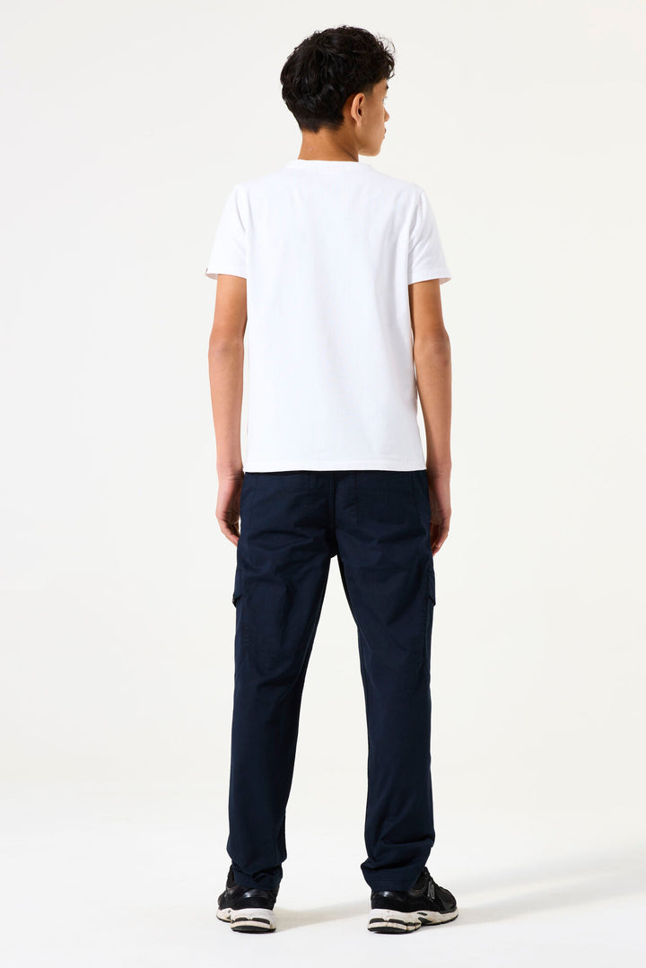 Pantalon cargo marine