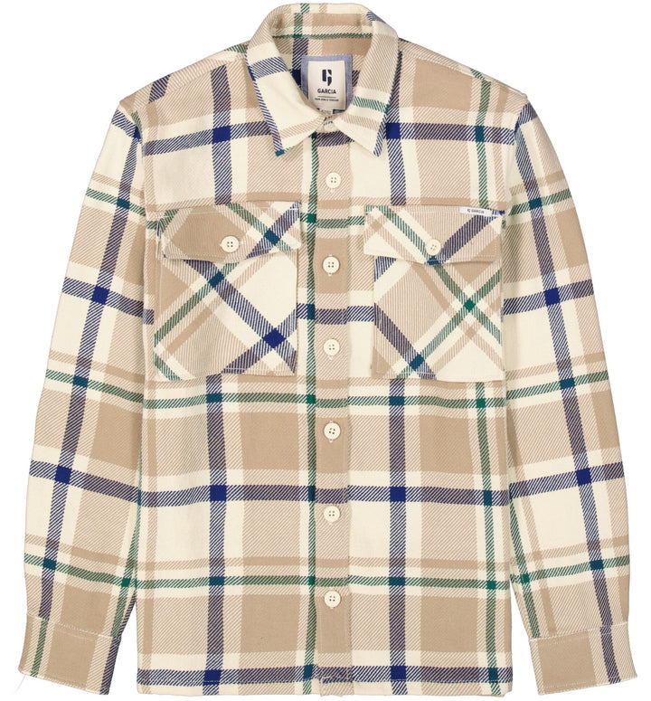 Surchemise Plaid beige