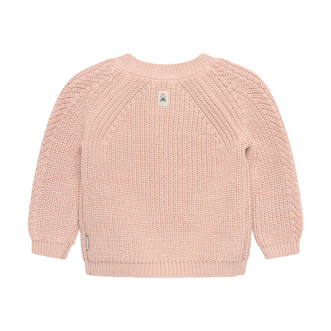 Chandail en tricot Rose pâle