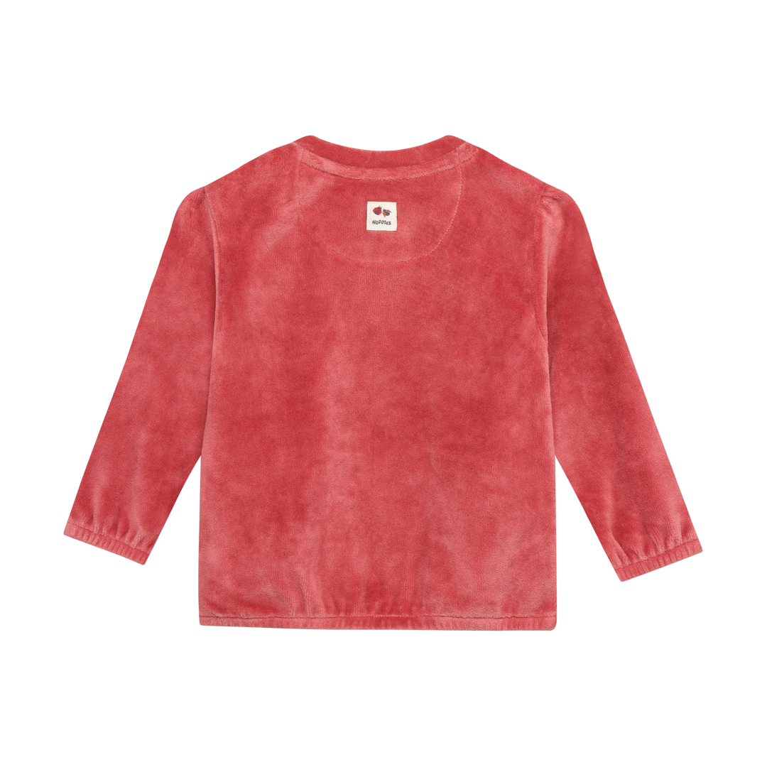 Sweat en velour Made of love