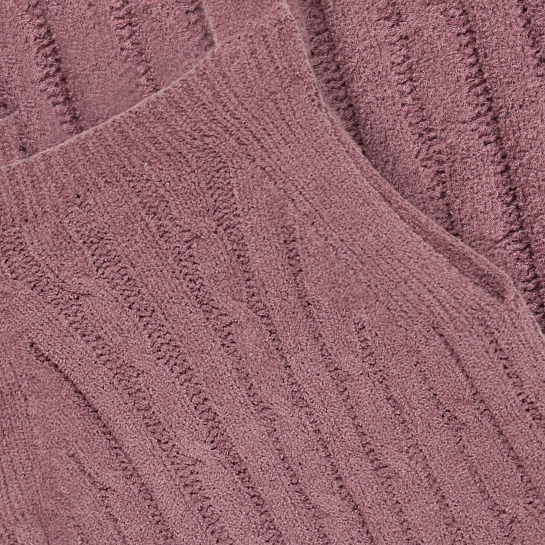 Salopette en tricot Rose taupe