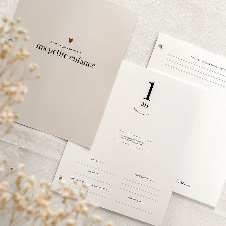 Ensemble de page petite enfance