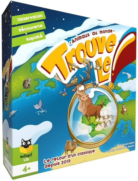 Trouve-le! Animaux du monde