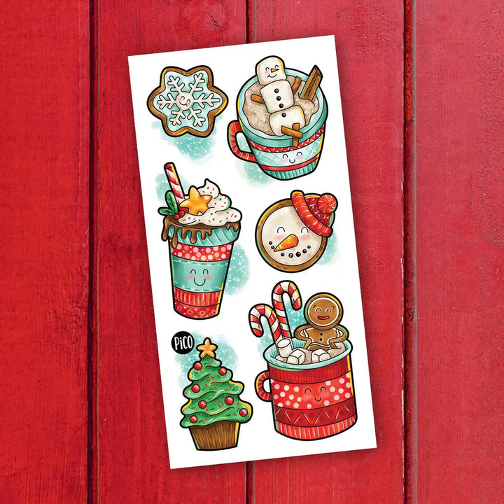 Tatouages temporaires - Les chocolats chauds