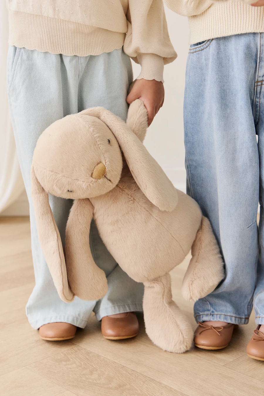 Peluche - Pénélope le lapin - Caramel (grande)