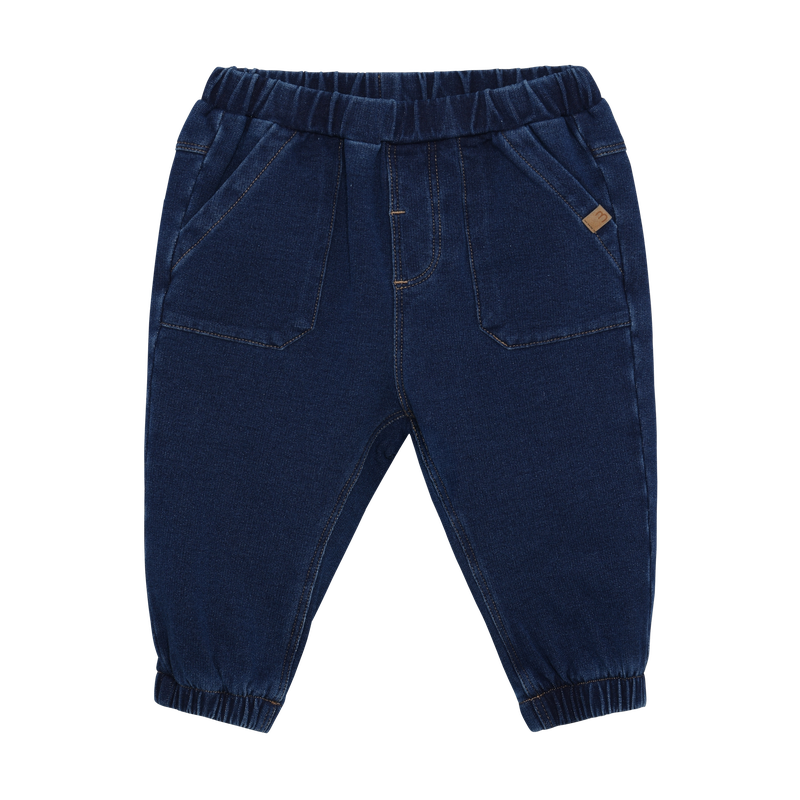 Pantalon de jogging en denim (coupe garçon)