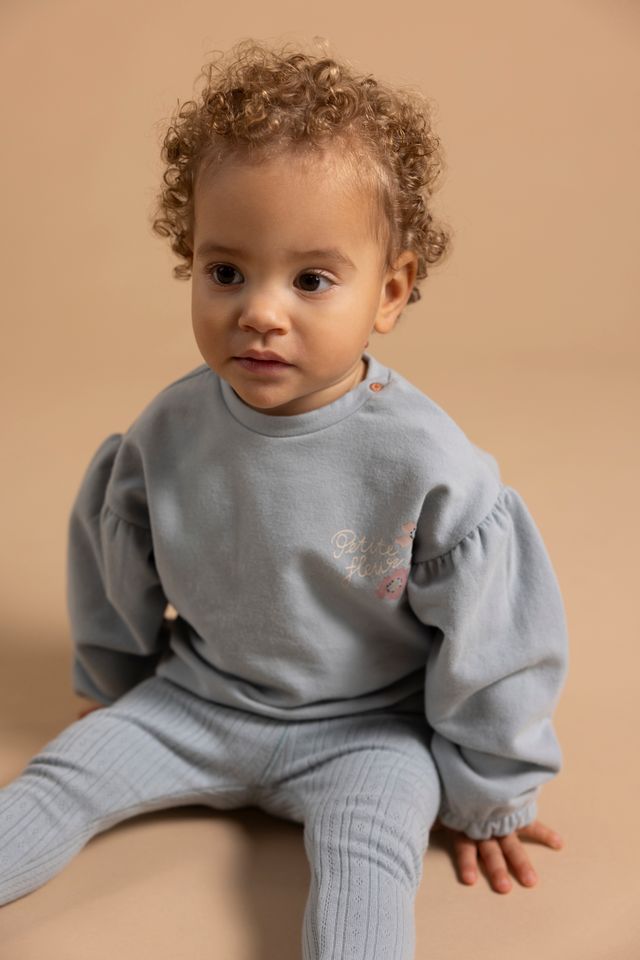 Sweat en molleton Petite fleur