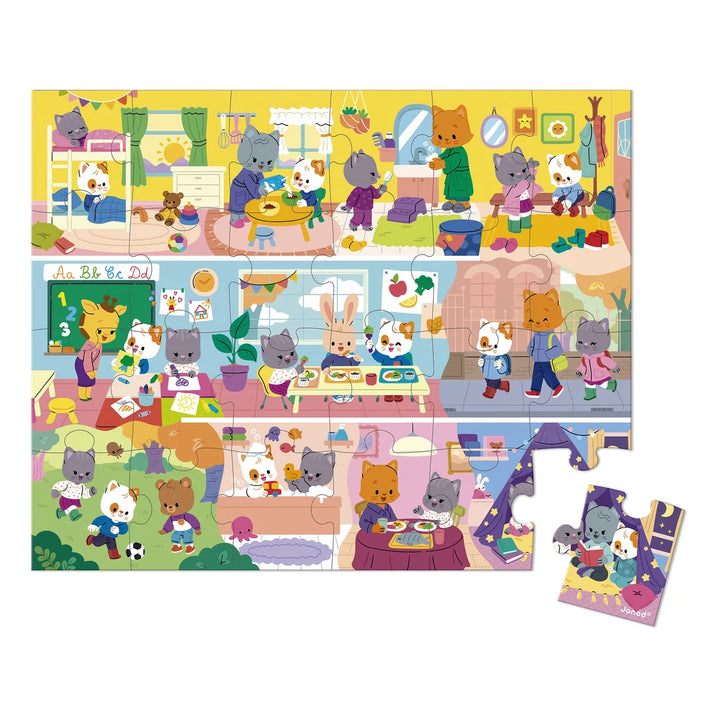 Casse-tête - Routines quotidiennes (24 pcs)