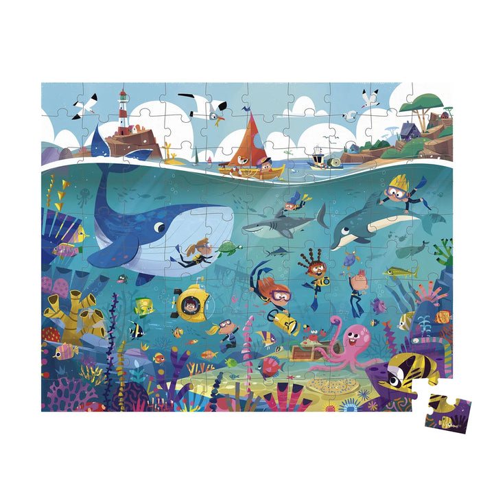 Casse-tête - Fond marin (100 pcs)