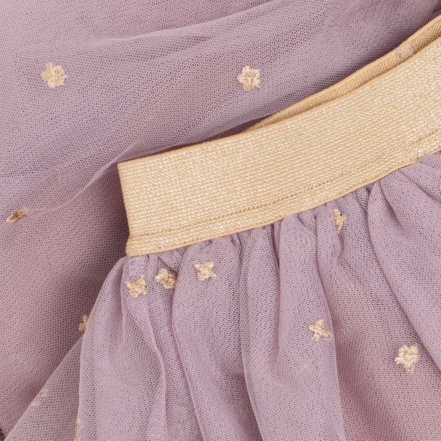 Jupe en tulle avec broderies de chevaux