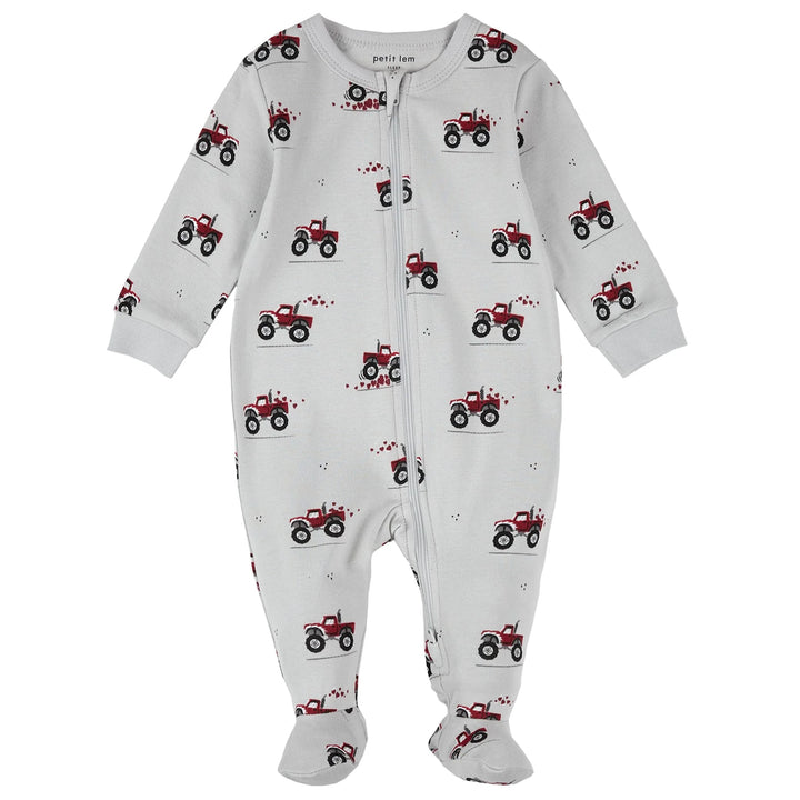 Pyjama une pièce - Camion-monstre d'amour