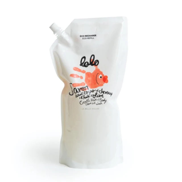 Savon délicat corps et cheveux à l'huile d'olive