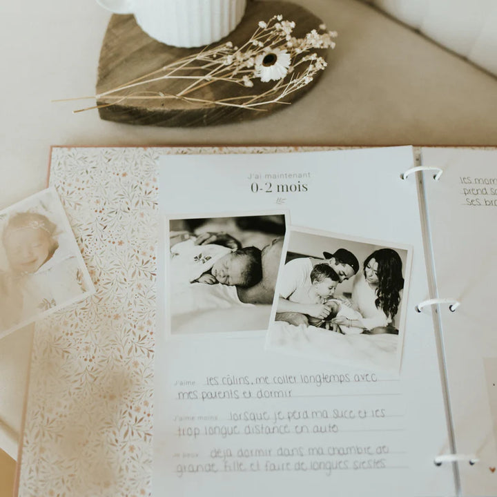 Livre de bébé - Rose scintillant