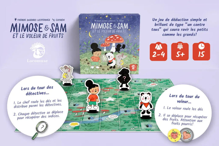Mimose & Sam et le voleur de fruits