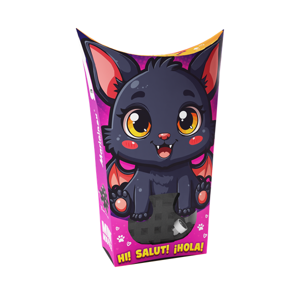 Mini Waffle - Animaux de poche : Chauve-Souris (15 pcs)