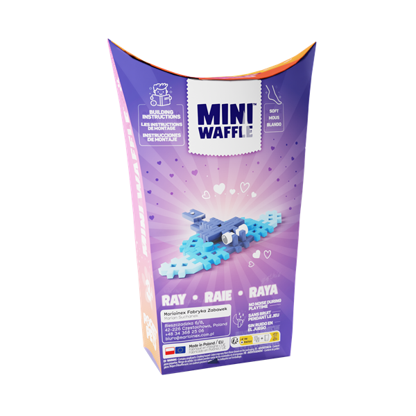 Mini Waffle - Animaux de poche : Raie (25 pcs)