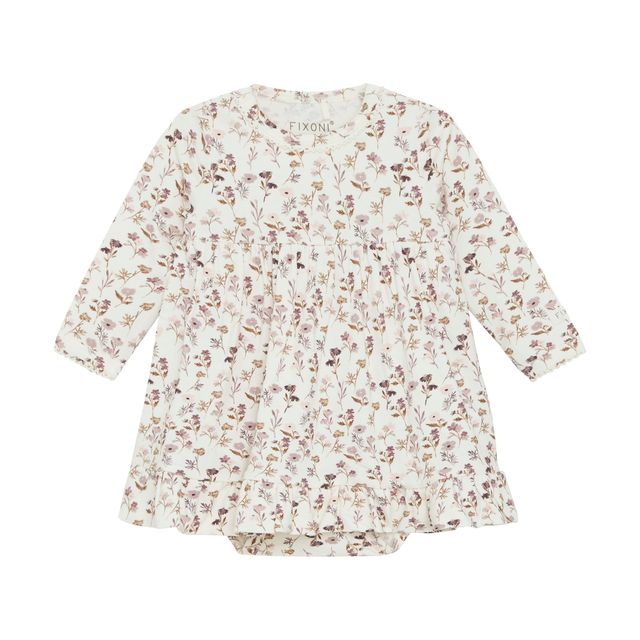 Robe à imprimé de fleurs Violet Ice