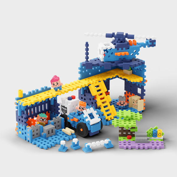 Mini Waffle - Poste de police (280 pcs)