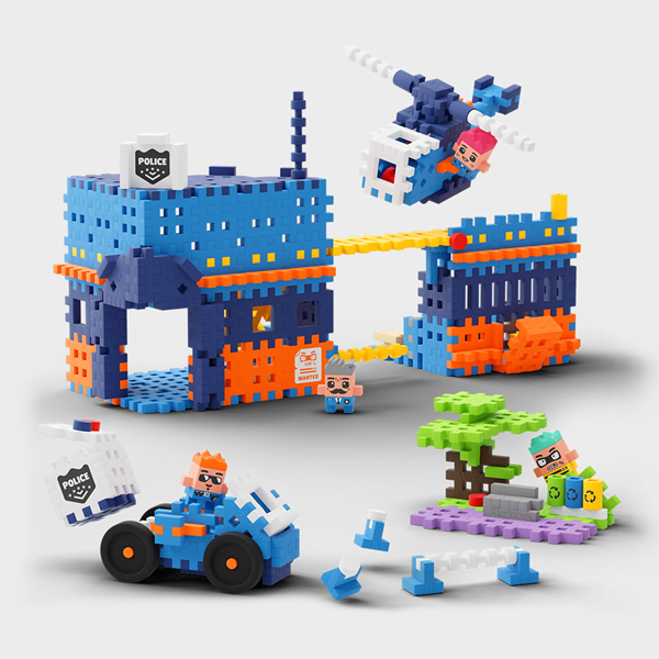 Mini Waffle - Poste de police (280 pcs)