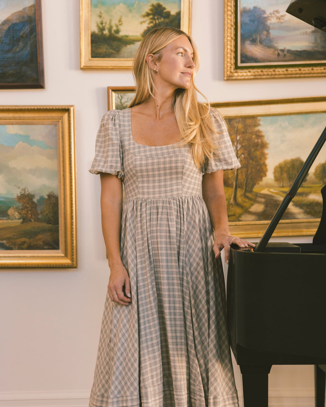 Robe Maggie - Fall Plaid