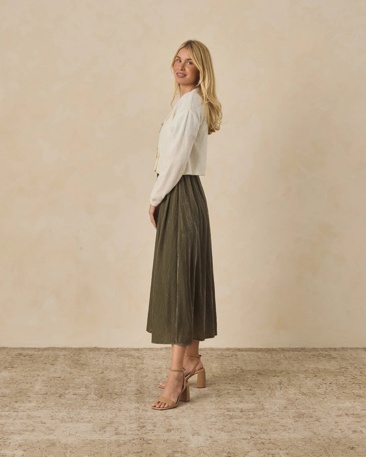 Cardigan à boucles - Ivoire (femme)