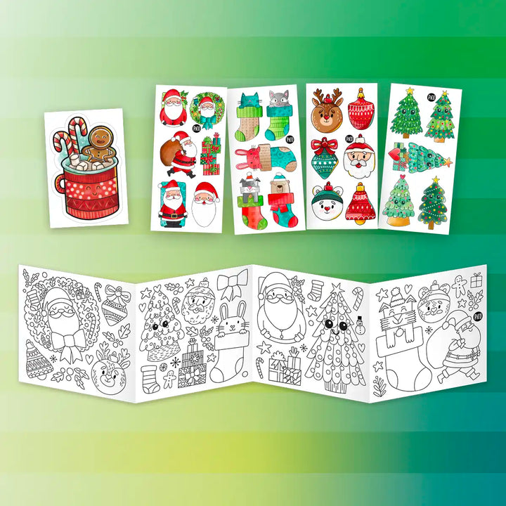 Tatouages temporaires - Ensemble surprise de Noël