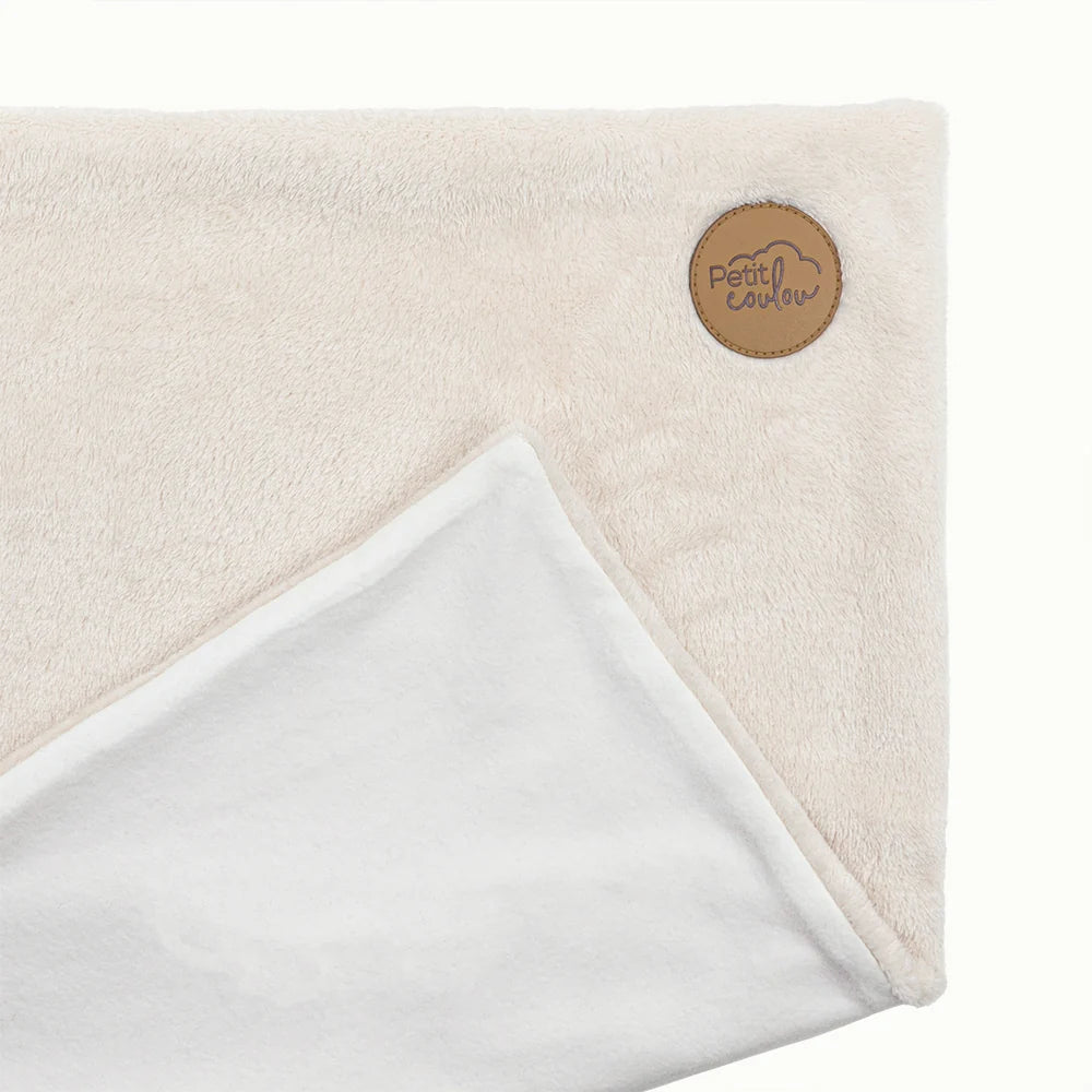 Coffret cadeau Ourson en Minky pour bébé (4 accessoires) - Crème