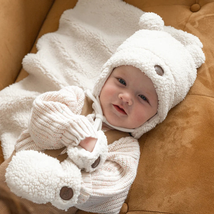 Mitaines en Sherpa pour bébé