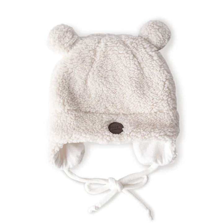Tuque Ourson en Sherpa pour bébé