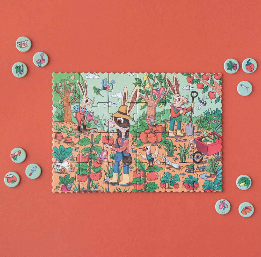 Petit casse-tête - Jardin (24 pcs)