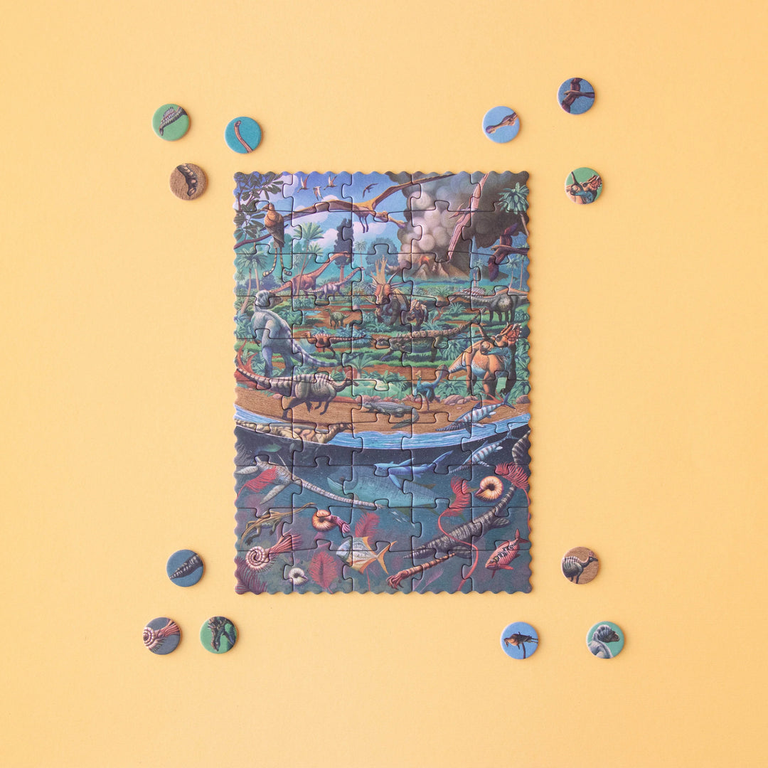 Petit casse-tête - Dinosaures (50 pcs)