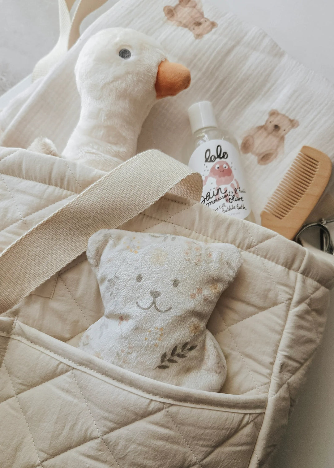 Petit ourson thérapeutique - Béké Bobo X Veille sur toi