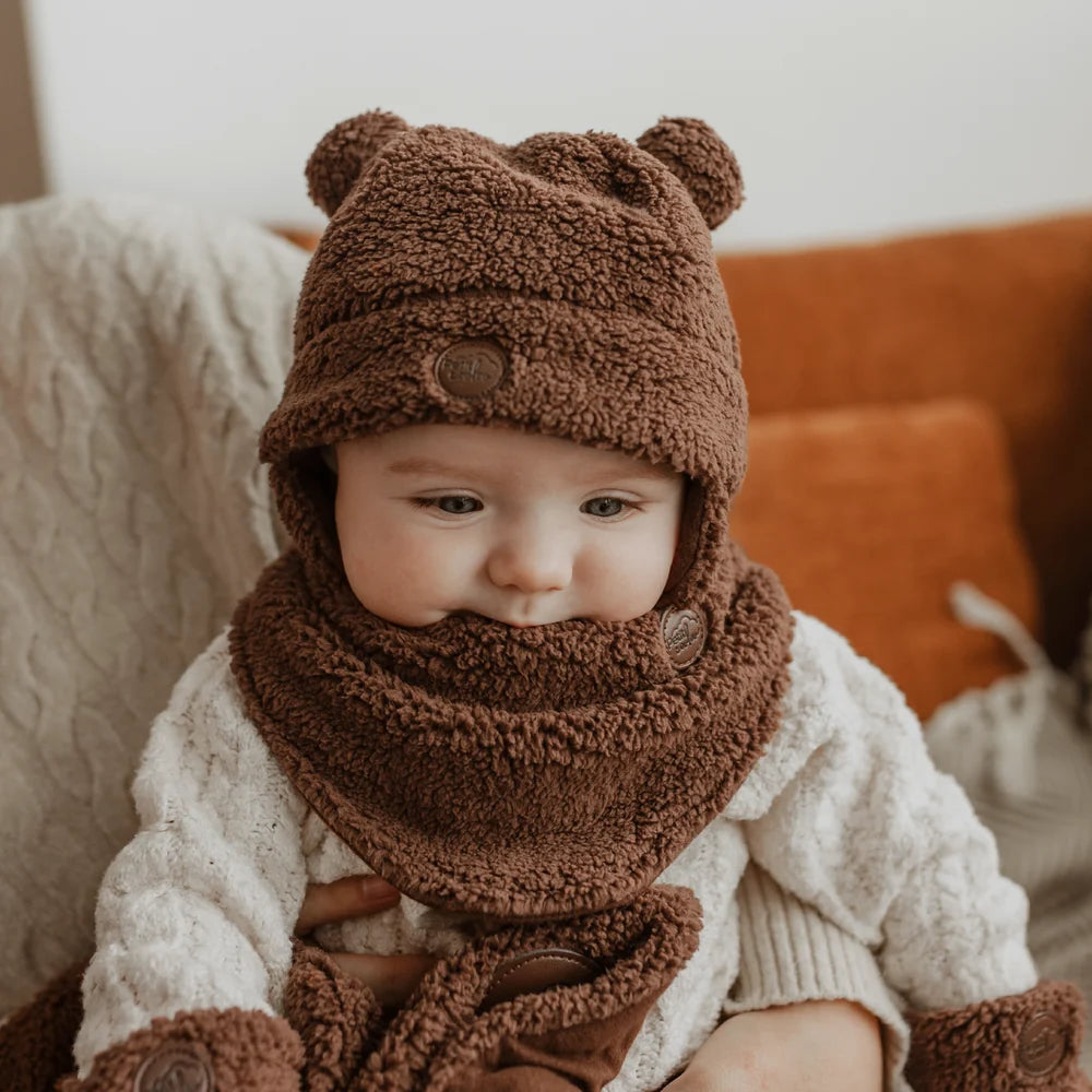 Cache-cou en Sherpa pour bébé