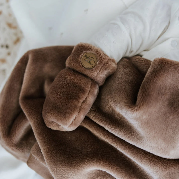 Mitaines en Minky pour bébé