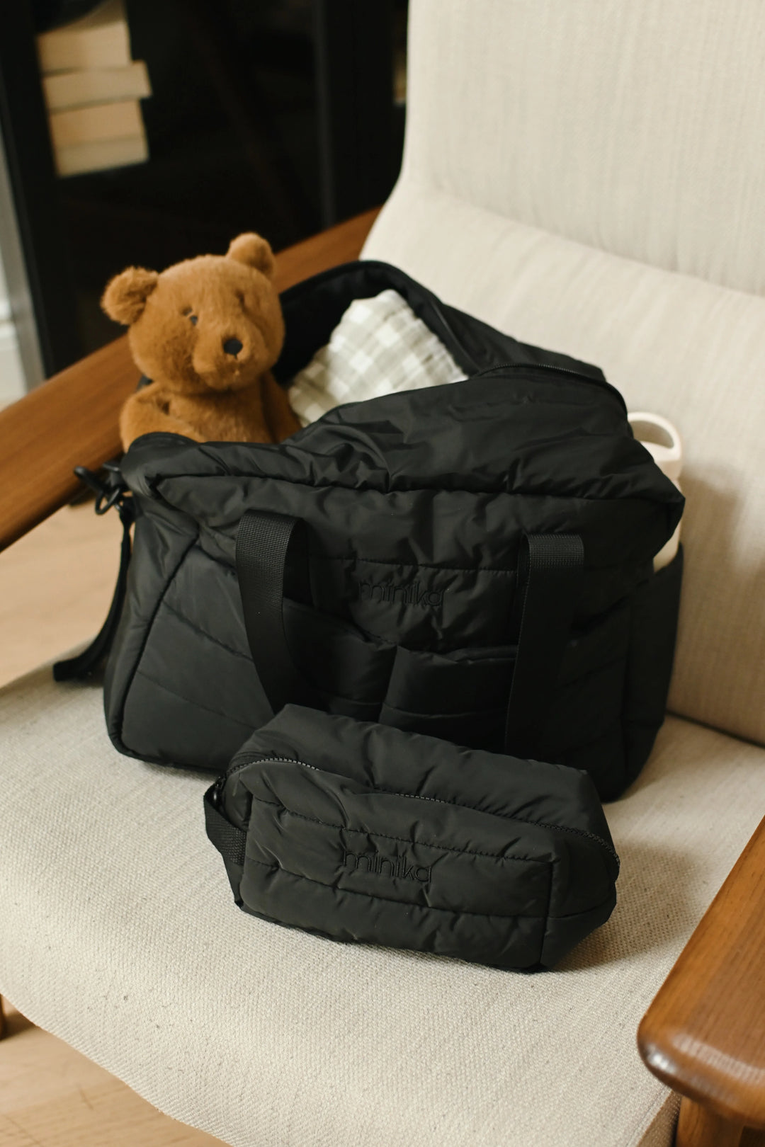 Sac à couches - Noir