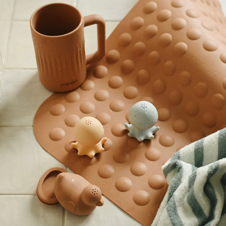 Tapis de bain en silicone