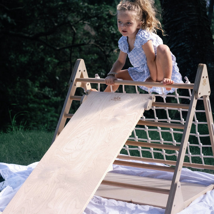 Structure d’escalade Pikler – Grand triangle d’escalade triple