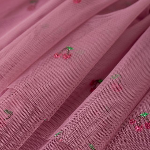 Jupe en tulle Cerises