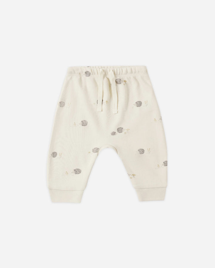 Pantalon à cordon à imprimé d'hérissons